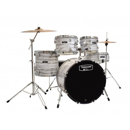 TORNADO BY MAPEX 20 5F WOOD GRAIN WHITE