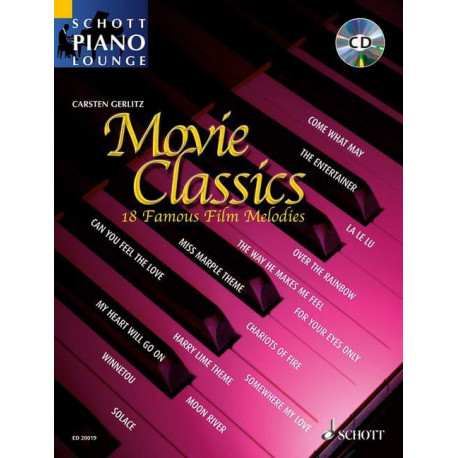 PIANO LOUNGE MOVIE CLASSICS CD