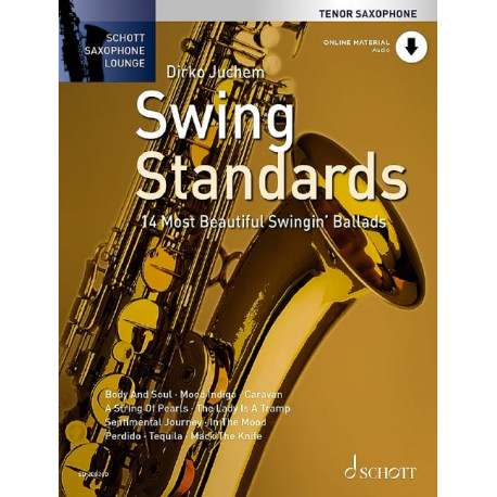 SAXOPHONE LOUNGE SWING STANDARDS Ténor CD