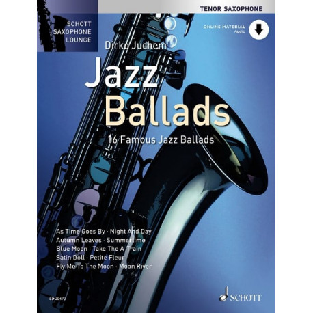 SAXOPHONE LOUNGE JAZZ BALLADS Ténor CD