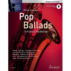 SAXOPHONE LOUNGE POP BALLADS Ténor CD