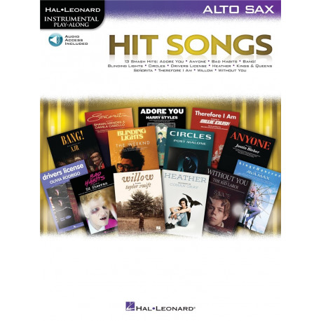 HIT SONGS SAXO ALTO