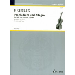 KREISLER Prelude et Allegro - Pugnani