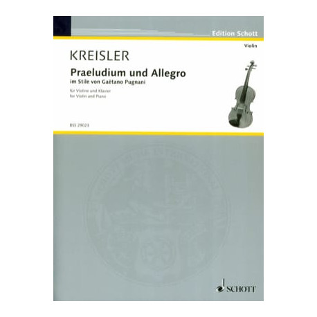 KREISLER Prelude et Allegro - Pugnani