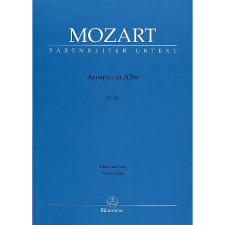 MOZART Ascanio In Alba K 111