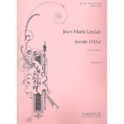 LECLAIR Sonate D-Dur