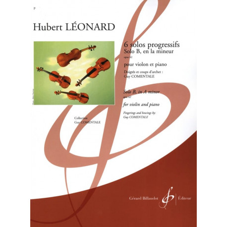 Hubert Léonard Solo b en la mineur op. 62