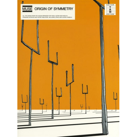 Muse: Origin Of Symmetry~ Songbook d'Album (Piano Solo, Tablature Guitare)