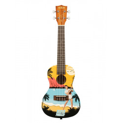 UKULELE KALA ELVIS BLUE HAWAII CONCERT