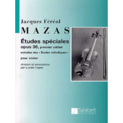 MAZAS Etudes spéciales op. 36