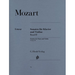 MOZART Sonates pour violon, volume 2