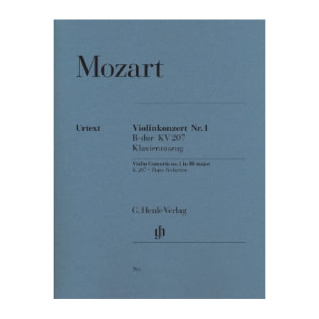 MOZART Concerto pour violon n° 1 en Si bémol majeur K. 207