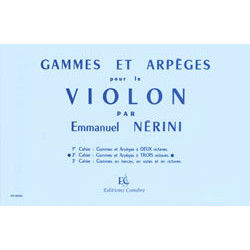 NERINI Emmanuel Gammes et arpèges Vol.2 (à 3 octaves)