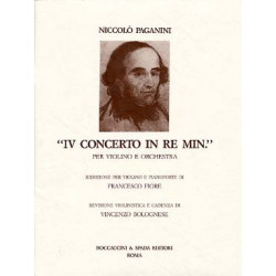 PAGANINI Concerto n° 4 en Ré mineur