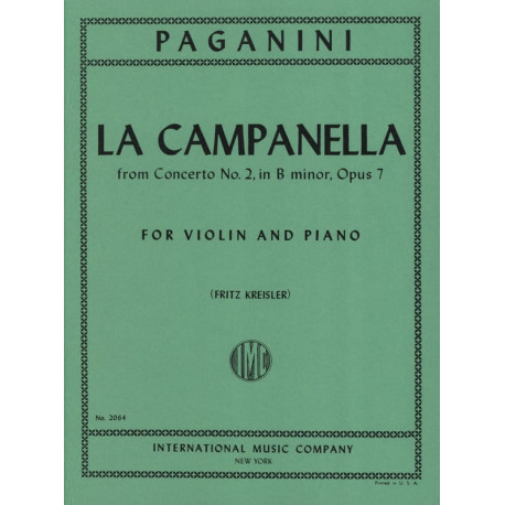 PAGANINI La Campanella