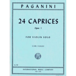 PAGANINI 24 Caprices op. 1 Flesch