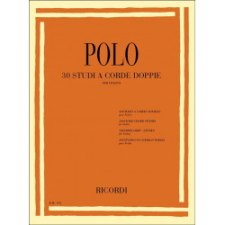 Enrico Polo 30 Etudes en doubles cordes
