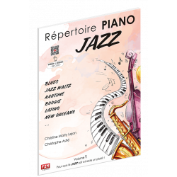 Répertoire PIANO JAZZ - Volume 1