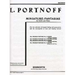 Leo Portnoff Fantaisie Russe N° 3 en La Mineur