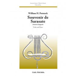 William Potstock Souvenir de Sarasate