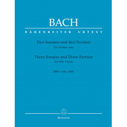 Johann Sebastian Bach Sonates et Partitas pour Violon
