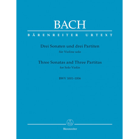 Johann Sebastian Bach Sonates et Partitas pour Violon