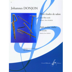 Johannes Donjon 8 Etudes de Salon