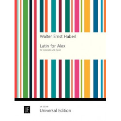 Walter Ernst Habert Latin for Alex - Violoncello Klavier