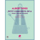 Albert Ross Petit concerto, op. 6 - Violon et piano