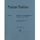 SAINT-SAËNS Sonate pour violon n° 1 en ré mineur op. 75