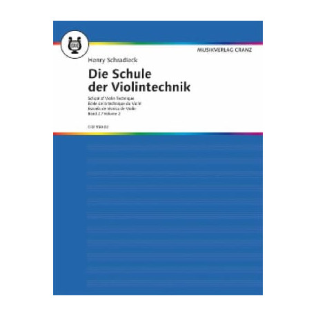 Schradieck Henry Ecole de la Technique Volume 1