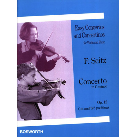 Friedrich Seitz Concerto en Sol Mineur Opus 12