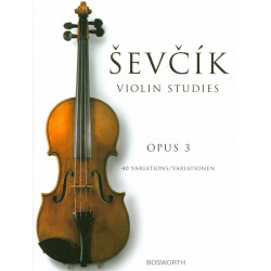 Otakar Sevcik Etudes Opus 3 - Violon