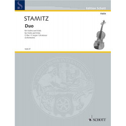 STAMITZ Duo C-Dur - Violine und Viola