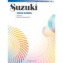 SUZUKI Violin School Vol.5 - Accompagnement Piano