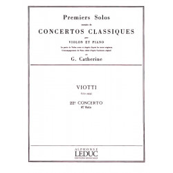 Viotti Giovanni Battista / Catherine Georges 1er solo du Concerto n° 22