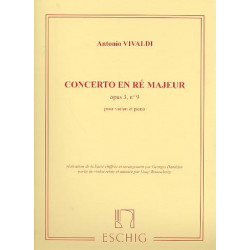 VIVALDI Concerto ré majeur op. 3 n° 9