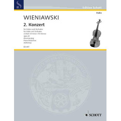 WIENAWSKI Concerto en ré mineur op. 22