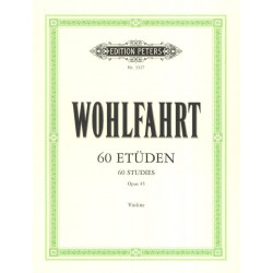 Franz Wohlfahrt 60 Etudes Op. 45