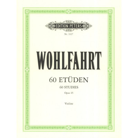 Franz Wohlfahrt 60 Etudes Op. 45