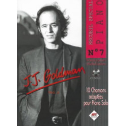 Spécial piano n°7, J.J. GOLDMAN vol 2