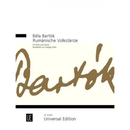 BARTOK Romanian Folk Dances saxophone alto