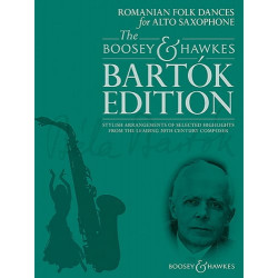 BARTOK Romanian Folk Dances for Alto Saxophone