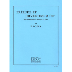 Eugène Bozza Prélude et Divertissement