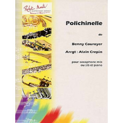 CRÉPIN Alain Polichinelle Saxophone et piano