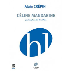 Alain Crepin Céline Mandarine saxo alto et piano
