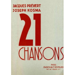 Joseph Kosma 21 Chansons