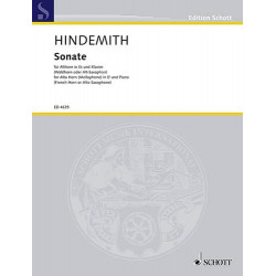 HINDEMITH Sonate