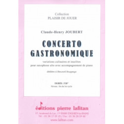 Claude-Henry Joubert Concerto gastronomique