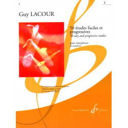 Guy Lacour 50 Etudes Faciles et Progressives Volume 1